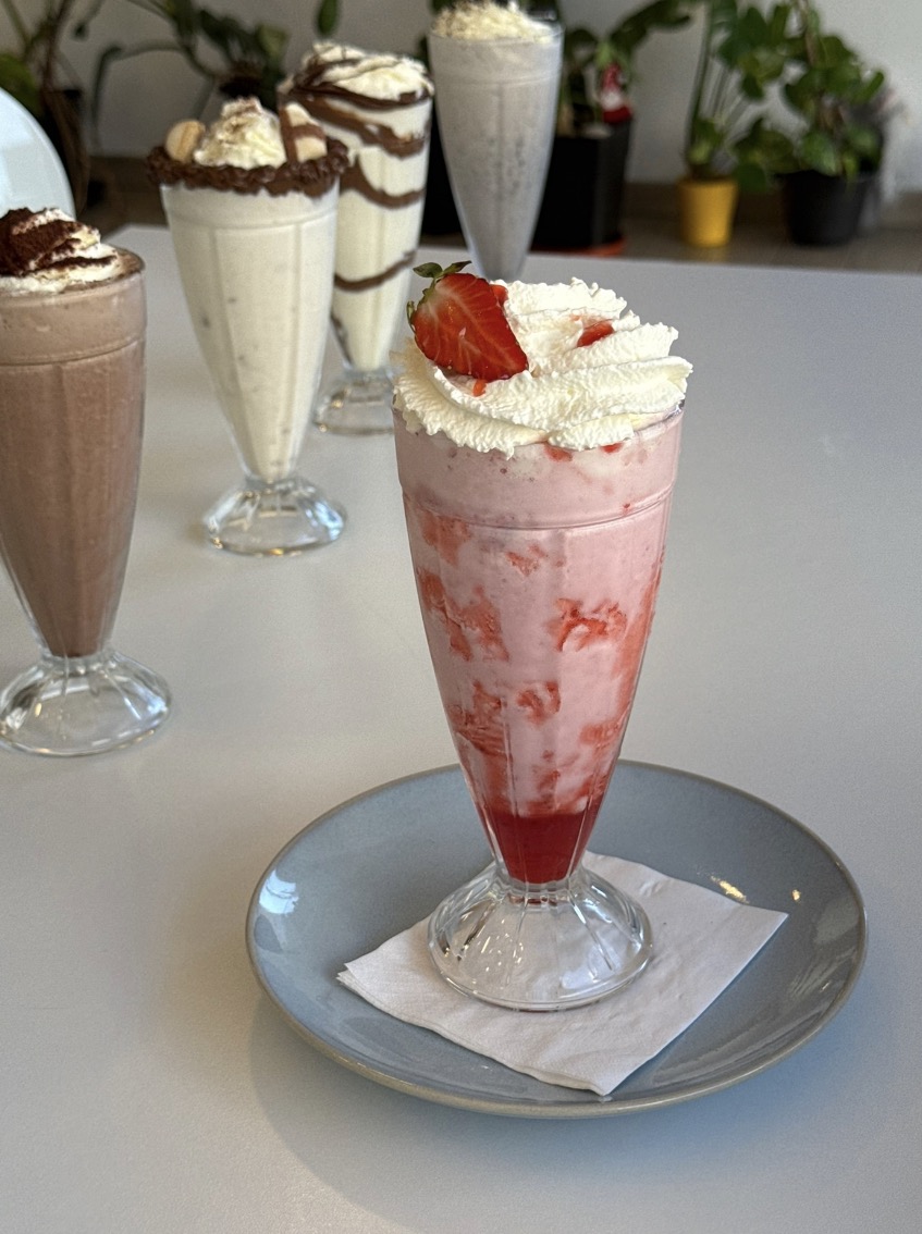 Milk shake de Morango