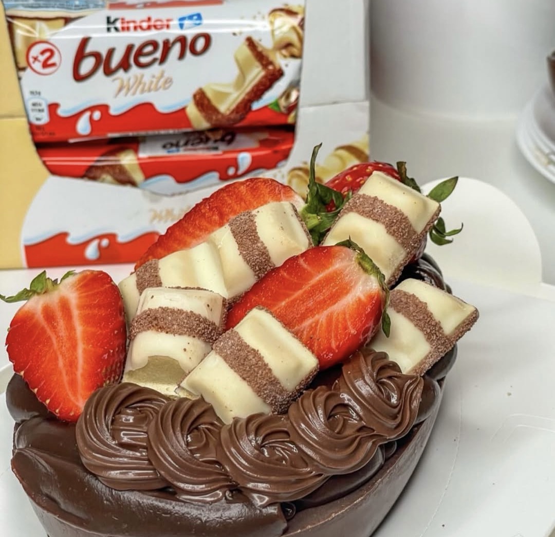 Bombom gourmet de morango